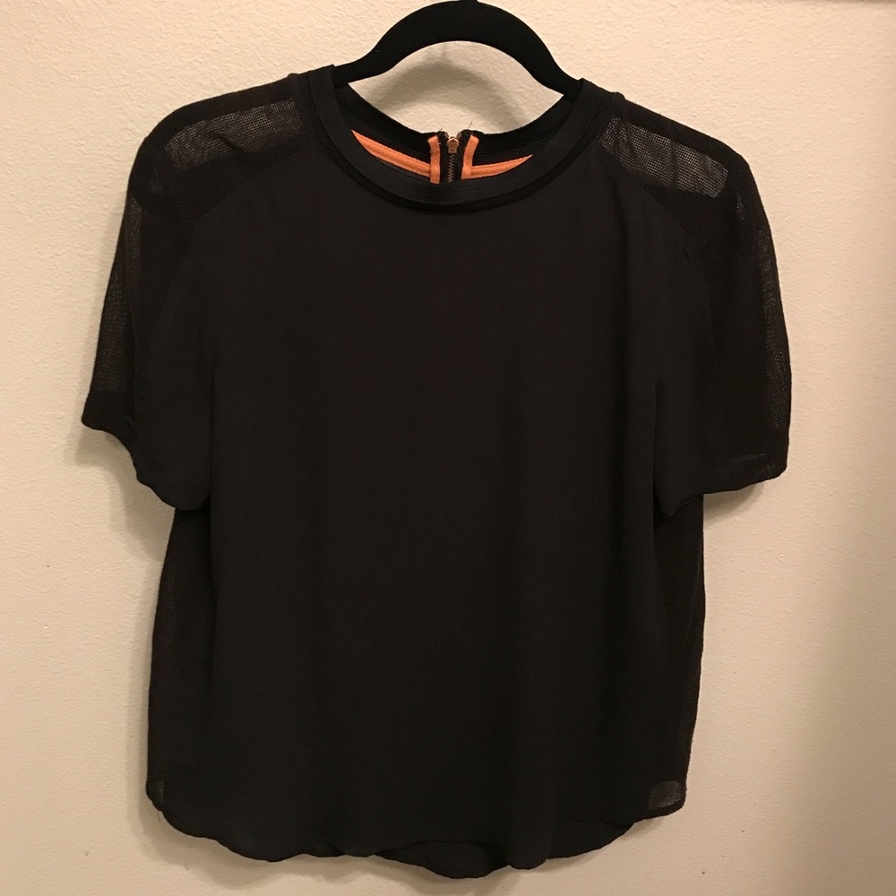 Black Lou and Grey Blouse